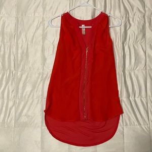 Womens pink orange blouse